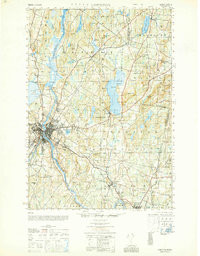 LEWISTON, ME HISTORICAL MAP GEOPDF 15X15