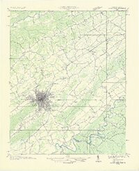 BEAVER CREEK, VA-TN HISTORICAL MAP GEOPD