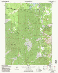 CRANK MOUNTAIN, CA HISTORICAL MAP GEOPDF