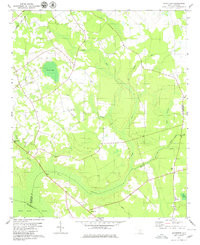 SANDRIDGE, SC HISTORICAL MAP GEOPDF 7.5X