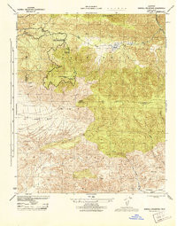 SAWMILL MOUNTAIN, CA HISTORICAL MAP GEOP