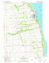 HARBOR BEACH, MI HISTORICAL MAP GEOPDF 7