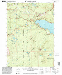WILLAMETTE PASS, OR HISTORICAL MAP GEOPD