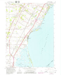 ERIE, MI-OH HISTORICAL MAP GEOPDF 7.5X7.
