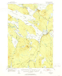 NORCROSS, ME HISTORICAL MAP GEOPDF 15X15