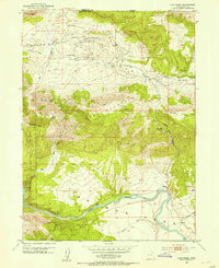 CLAY BASIN, UT HISTORICAL MAP GEOPDF 7.5