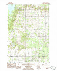 BUCKLEY, MI HISTORICAL MAP GEOPDF 7.5X7.