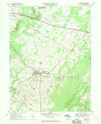 BERLIN, PA HISTORICAL MAP GEOPDF 7.5X7.5