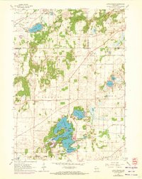 LITTLE PRAIRIE, WI HISTORICAL MAP GEOPDF