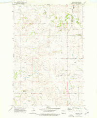 MANNING, ND HISTORICAL MAP GEOPDF 7.5X7.