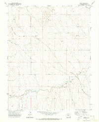 DEORA, CO HISTORICAL MAP GEOPDF 7.5X7.5