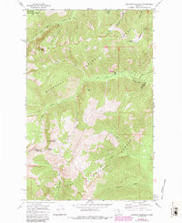 SAWTOOTH MOUNTAIN, MT HISTORICAL MAP GEO