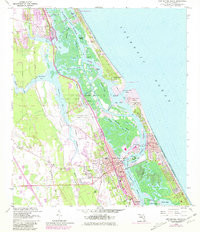 NEW SMYRNA BEACH, FL HISTORICAL MAP GEOP