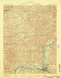 PARKERSBURG, OH-WV HISTORICAL MAP GEOPDF