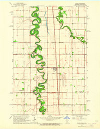 PERLEY, MN-ND HISTORICAL MAP GEOPDF 7.5X