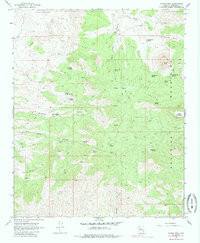 AUSTIN PEAK, AZ HISTORICAL MAP GEOPDF 7.