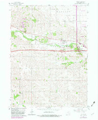 TIFFIN, IA HISTORICAL MAP GEOPDF 7.5X7.5