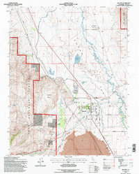 BIG PINE, CA HISTORICAL MAP GEOPDF 7.5X7