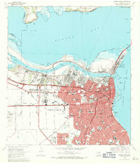 CORPUS CHRISTI, TX HISTORICAL MAP GEOPDF
