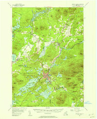 SARANAC LAKE, NY HISTORICAL MAP GEOPDF 1