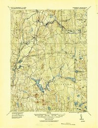 MOOSUP, CT-RI HISTORICAL MAP GEOPDF 15X1
