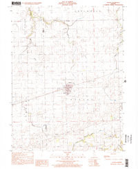KANSAS, IL HISTORICAL MAP GEOPDF 7.5X7.5