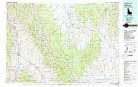 SALMON, MT-ID HISTORICAL MAP GEOPDF 30X6