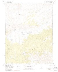 RATTLESNAKE FLAT, NV HISTORICAL MAP GEOP