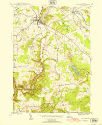 BOONVILLE, NY HISTORICAL MAP GEOPDF 7.5X
