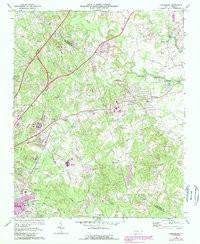 HARRISBURG, NC HISTORICAL MAP GEOPDF 7.5