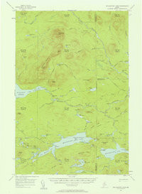 MILLINOCKET LAKE, ME HISTORICAL MAP GEOP