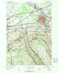 ONEIDA, NY HISTORICAL MAP GEOPDF 7.5X7.5