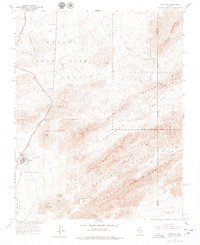 MERCURY, NV HISTORICAL MAP GEOPDF 7.5X7.