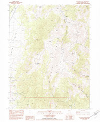 TELEGRAPH PEAK, NV HISTORICAL MAP GEOPDF