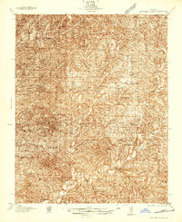 BRADLEYVILLE, MO HISTORICAL MAP GEOPDF 1