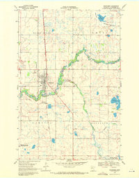 MAHNOMEN, MN HISTORICAL MAP GEOPDF 7.5X7