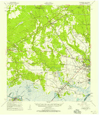 DRANGEFIELD, TX-LA HISTORICAL MAP GEOPDF
