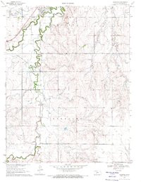 HANSTON, KS HISTORICAL MAP GEOPDF 7.5X7.