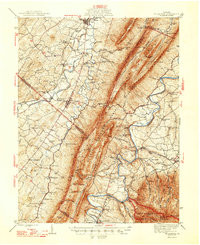 MOUNT JACKSON, VA HISTORICAL MAP GEOPDF