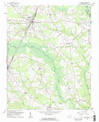 WHITAKERS, NC HISTORICAL MAP GEOPDF 7.5X