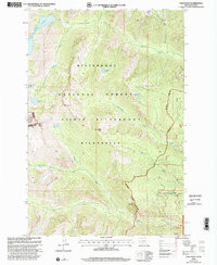 GASH POINT, MT-ID HISTORICAL MAP GEOPDF