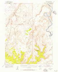 THE SPUR, UT HISTORICAL MAP GEOPDF 15X15