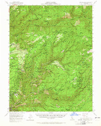 DUNCAN PEAK, CA HISTORICAL MAP GEOPDF 15