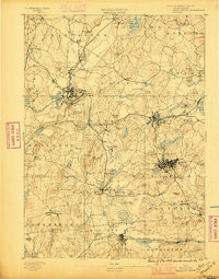 MARLBOROUGH, MA HISTORICAL MAP GEOPDF 15