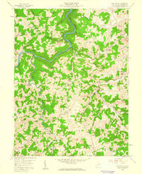 NESTORVILLE, WV HISTORICAL MAP GEOPDF 7.