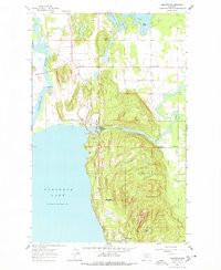 BIGFORK, MT HISTORICAL MAP GEOPDF 7.5X7.
