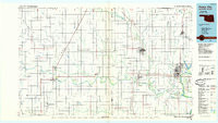 PONCA CITY, OK-KS HISTORICAL MAP GEOPDF