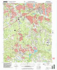 APEX, NC HISTORICAL MAP GEOPDF 7.5X7.5 G
