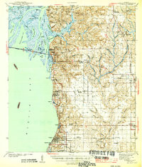 FAIRHOPE, AL HISTORICAL MAP GEOPDF 15X15