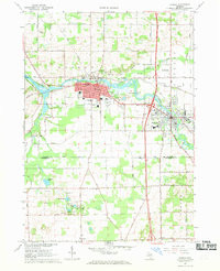 OTSEGO, MI HISTORICAL MAP GEOPDF 7.5X7.5